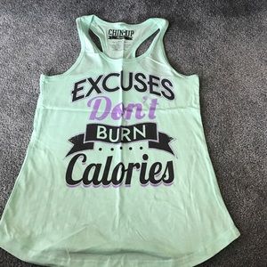 Workout tank top
