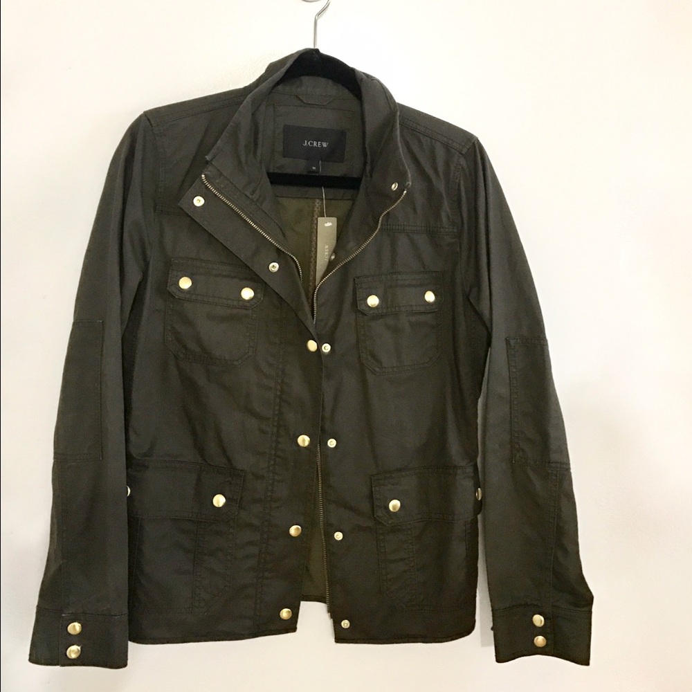 New with tag J Crew Dowtown Field Jacket (M)