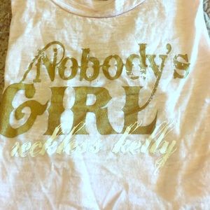 Reckless kelly Nobody's Girl tee