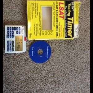Testing timer for LSAT, MCAT, GMAT, GRE,SAT, & ACT