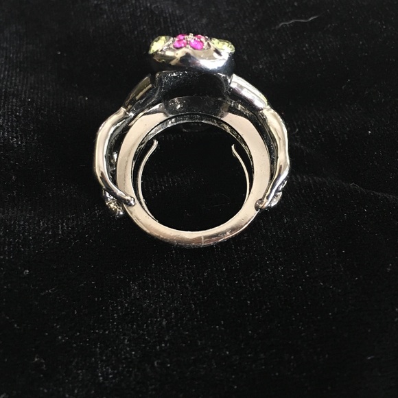 Betsy Johnson frog ring - Picture 2 of 3