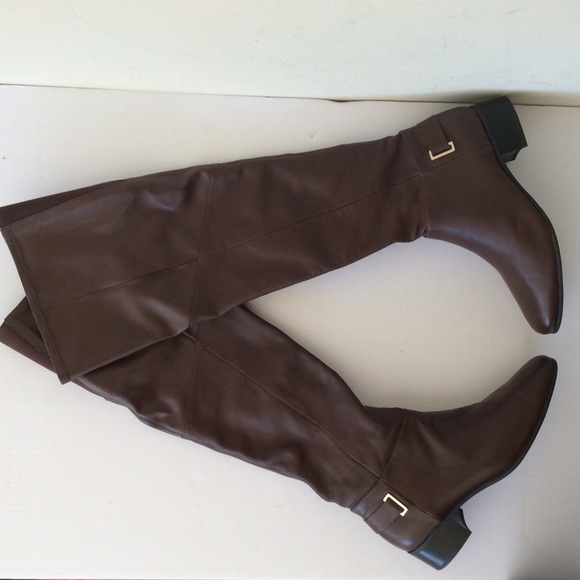 H by Halston Shoes - H by Halston Karlie Brown Knee High Boots H by Halston Shoes - H by Halston Karlie Brown Knee High Boots