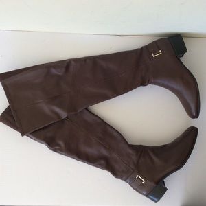 H by Halston Shoes - H by Halston Karlie Brown Knee High Boots H by Halston Shoes - H by Halston Karlie Brown Knee High Boots