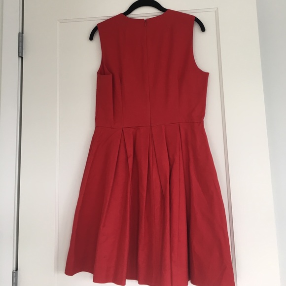 Gap Red Classic Fit & Flare Dress - Picture 4 of 7