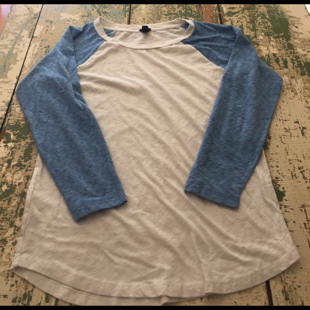 JCrew baseball shirt