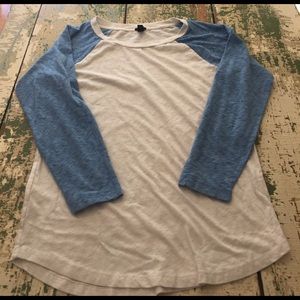 JCrew baseball shirt