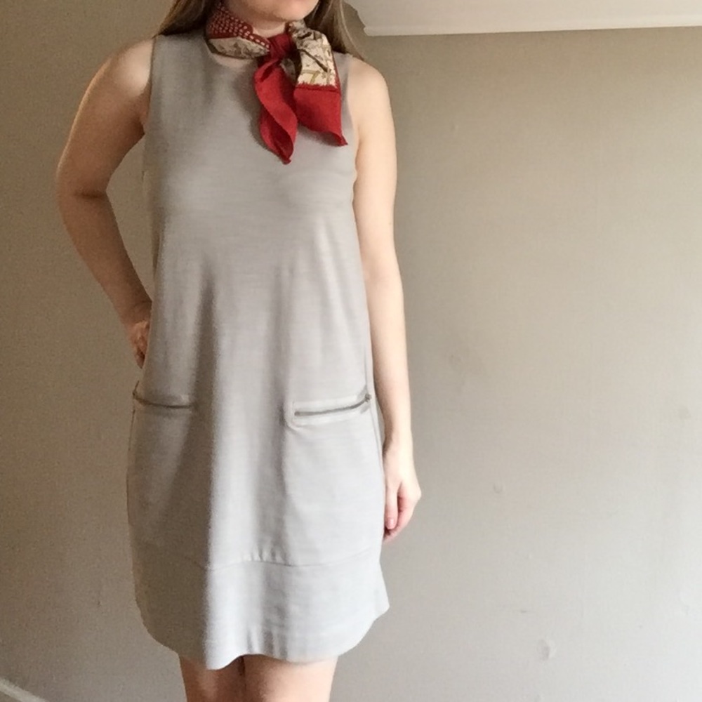 Madewell Knit Shift with Zipper Pockets