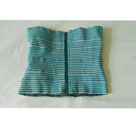 Tops | Rare Vintage Southern Ribbon Bustier Free People | Poshmark