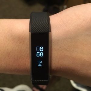 Black Fit bit Alta.