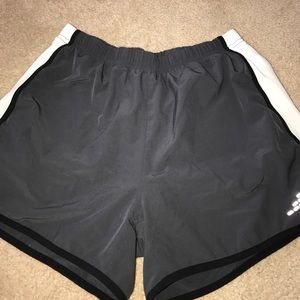 BCBG workout shorts with spandex!!