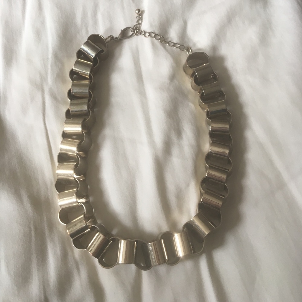 16" Gold Plated Large Link Necklace