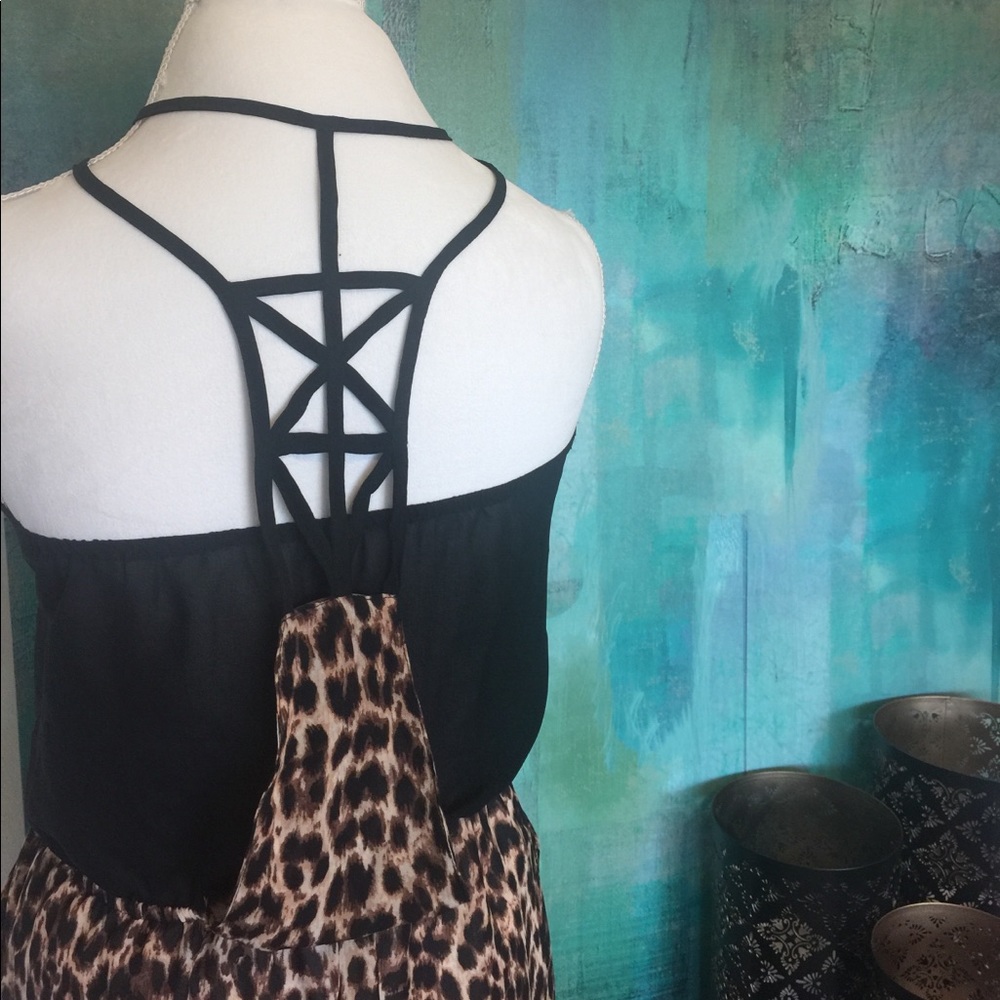 dress, gorgeous back detail. Small