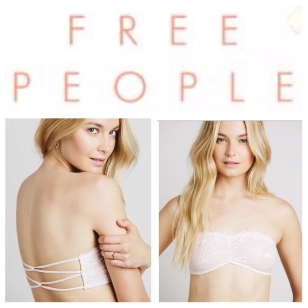 White free people bandeau