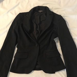 Express black blazer size 2