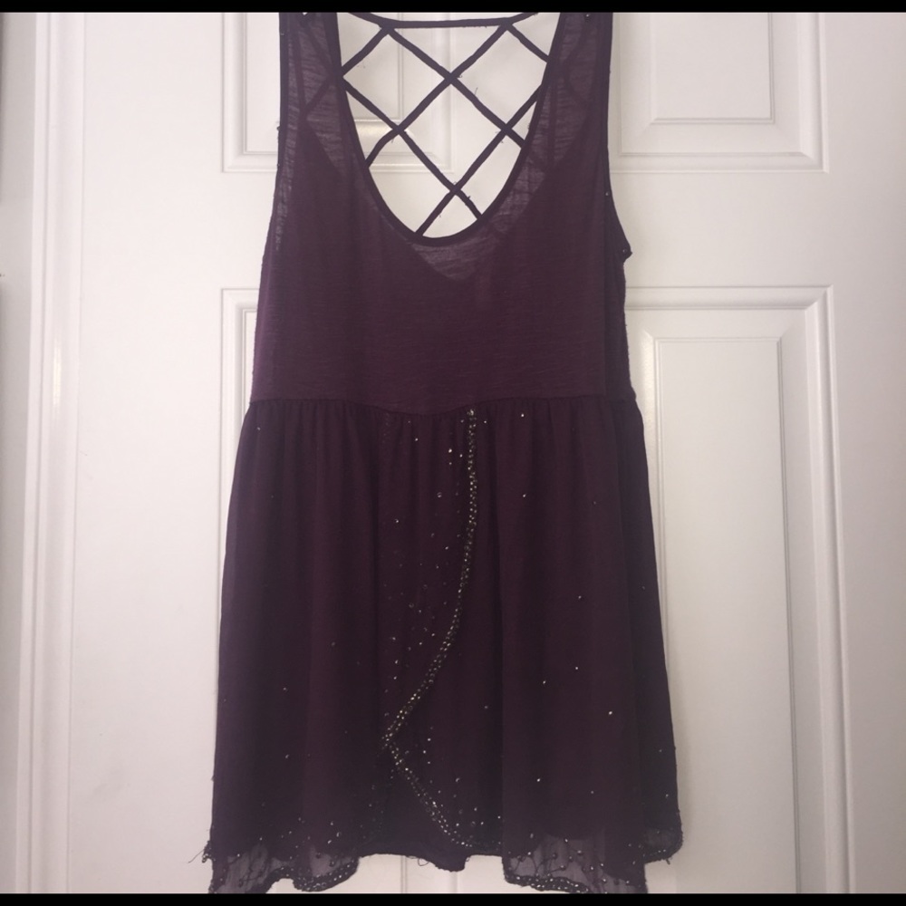 Free People Embellished Tank