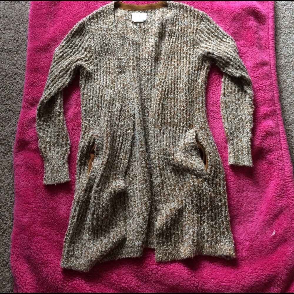 Tan Cardigan