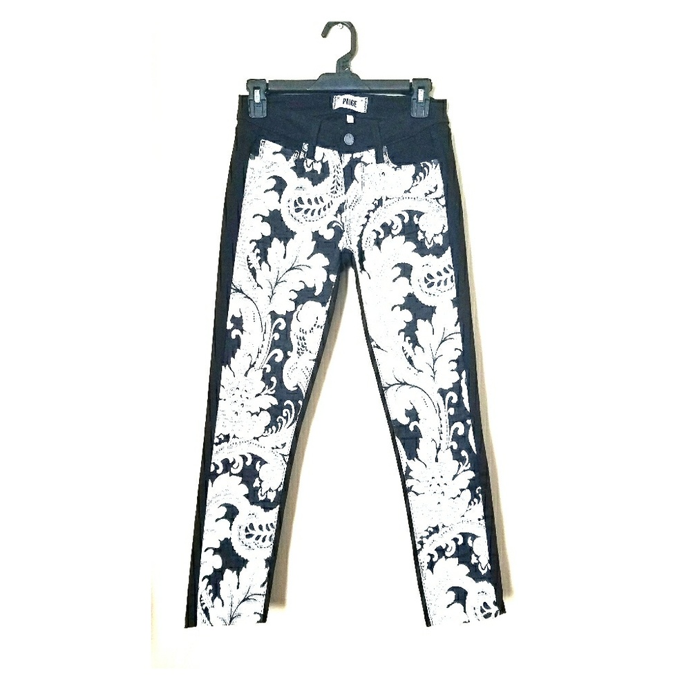 PAIGE - 'Emily Ultra Skinny' Embroidered - size 25