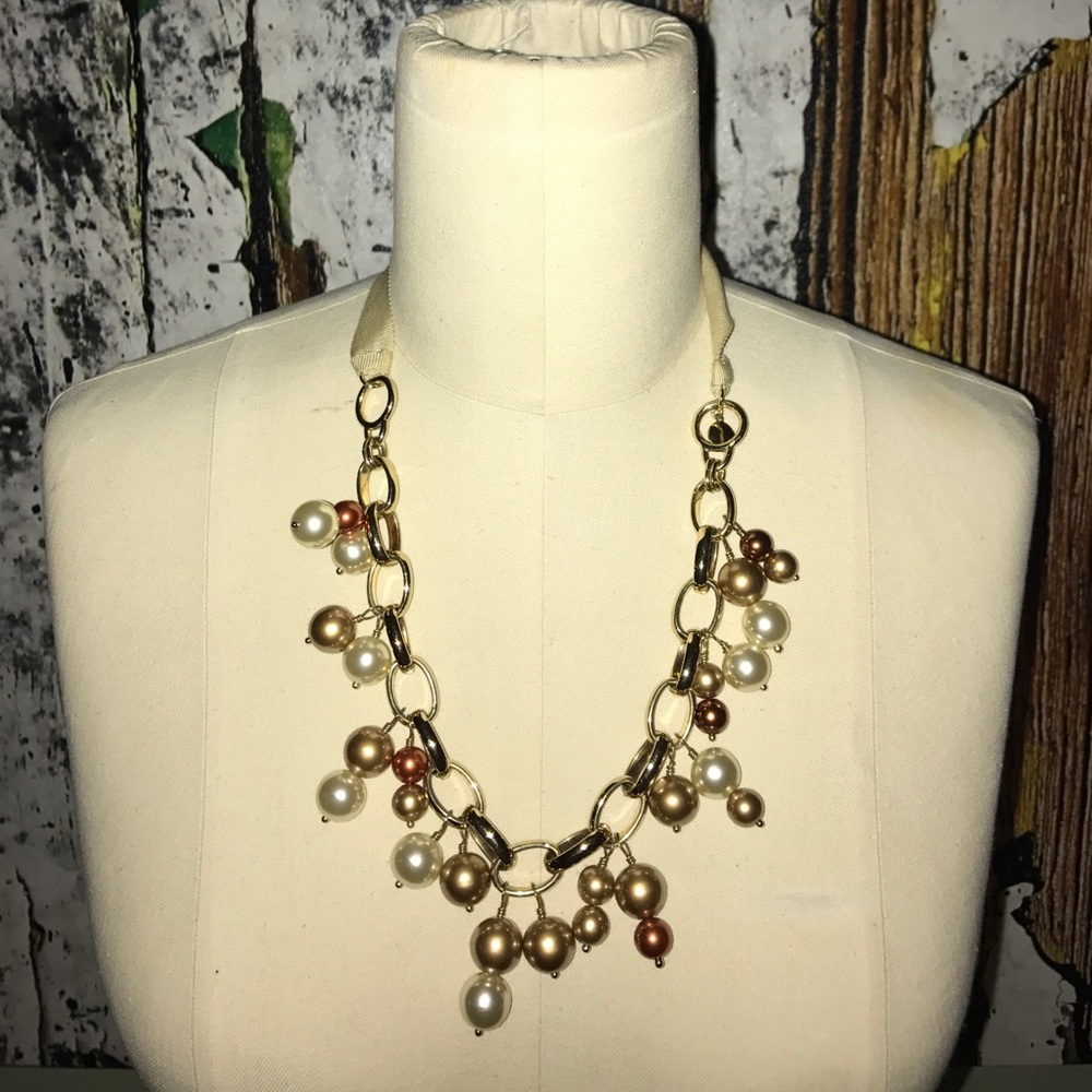 J. Crew tie back necklace