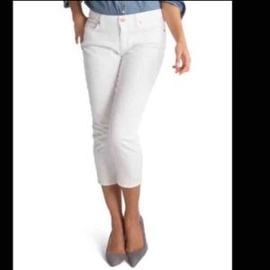 Spanx white jeans capris