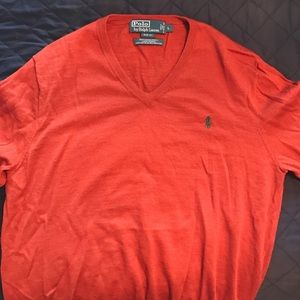 Polo V-Neck Sweater