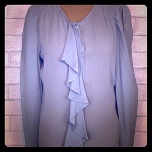 ANTHROPOLOGIE Moulinette Soueurs 100% SILK Top 6