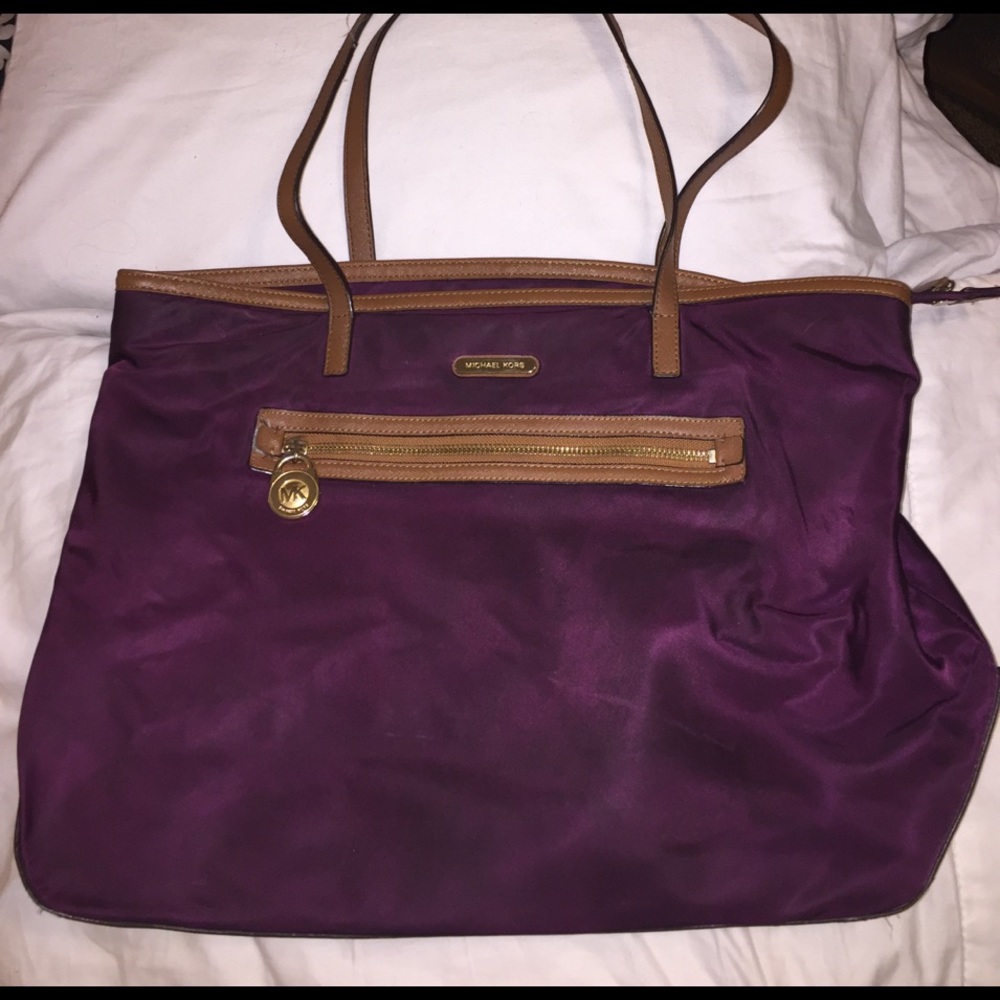 Michael Kors Maroon Tote