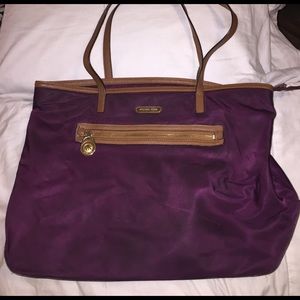 Michael Kors Maroon Tote