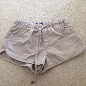 forever 21 tan shorts