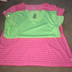Two danskin now workout shirts!!