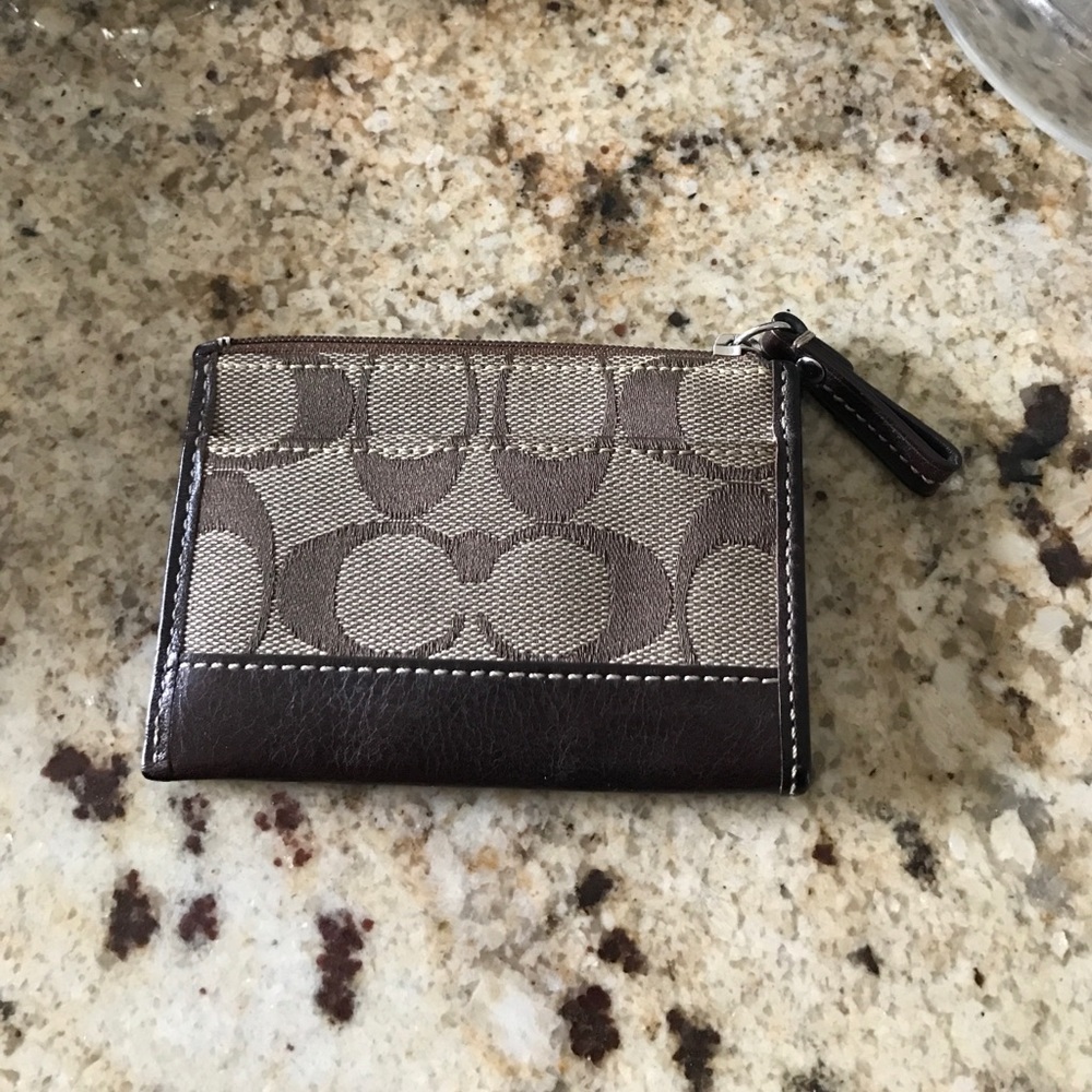 Coach change purse