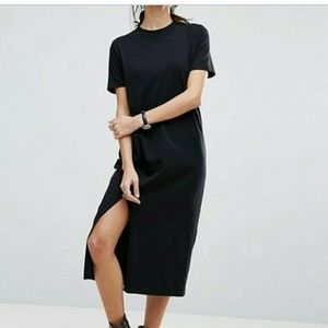Final price Black tee shirt dress
