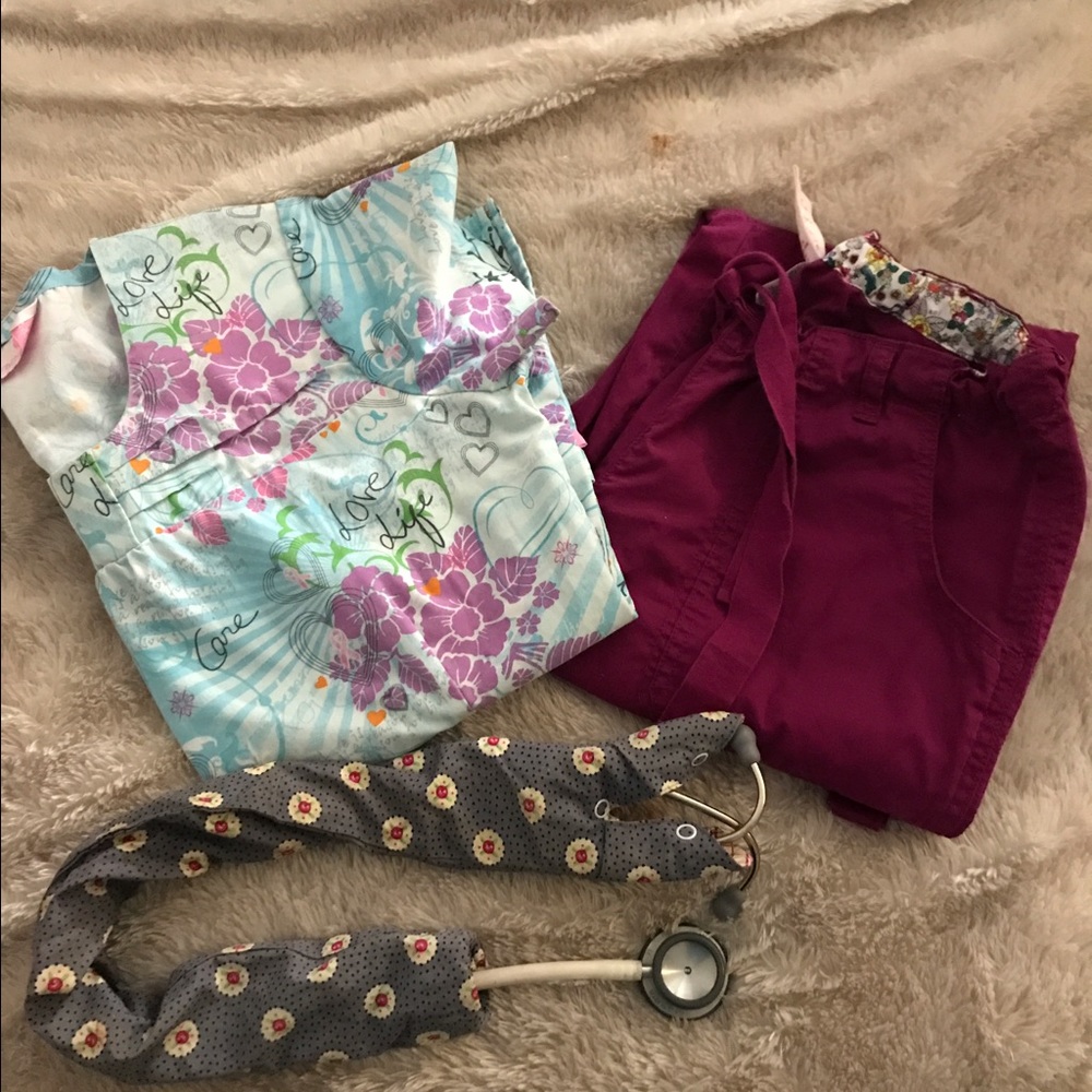 Semi new Nursing scrub set