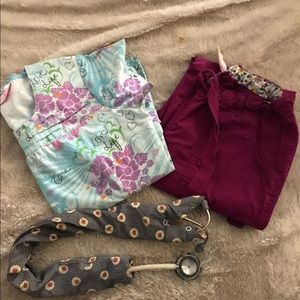 Semi new Nursing scrub set