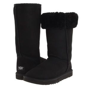 Tall Black UGG boots