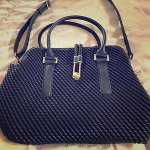 Temp price drop ⬇️ Just Fab Large Black Satchel