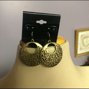 Old World fishhook earrings