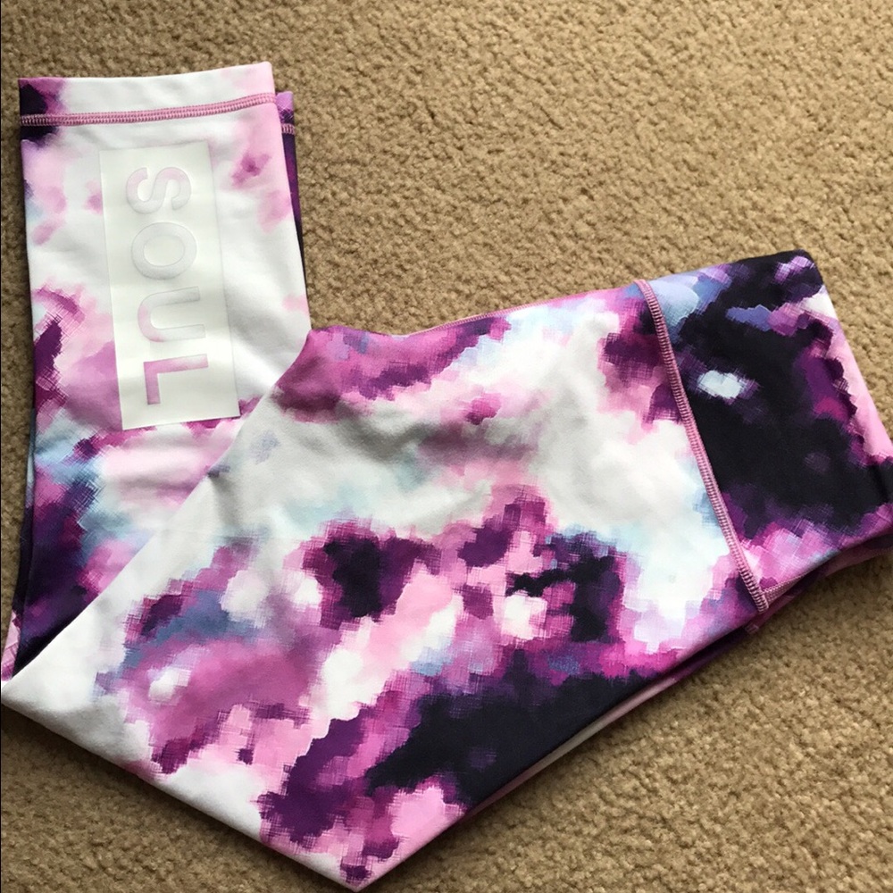Lululemon blooming pixie SoulCycle wunder under