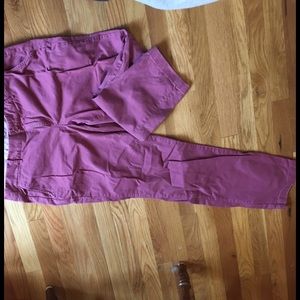 J. Crew city fit rose pant