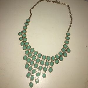 blue/green necklace