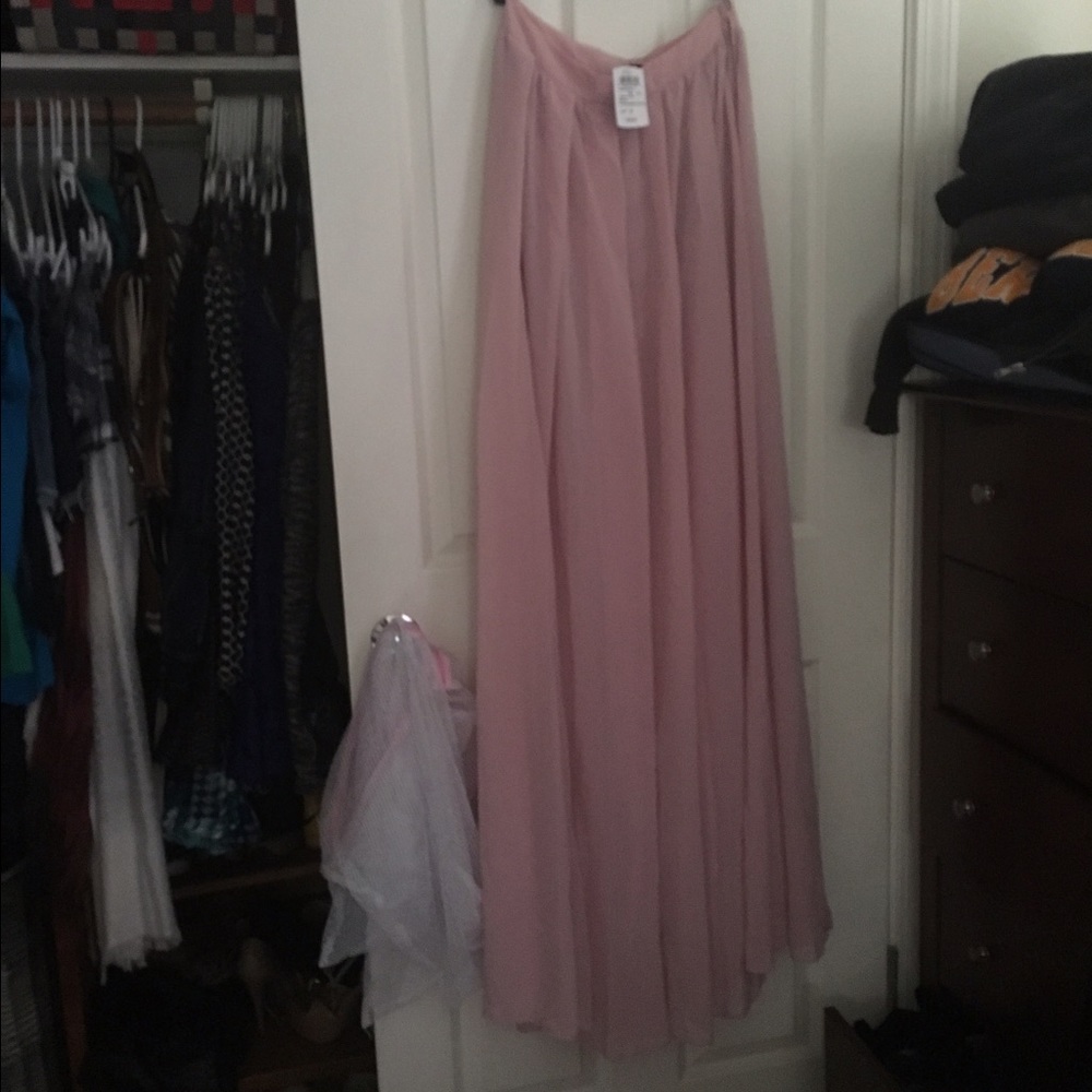 Windsor maxi skirt mauve