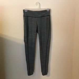Gray work out leggings