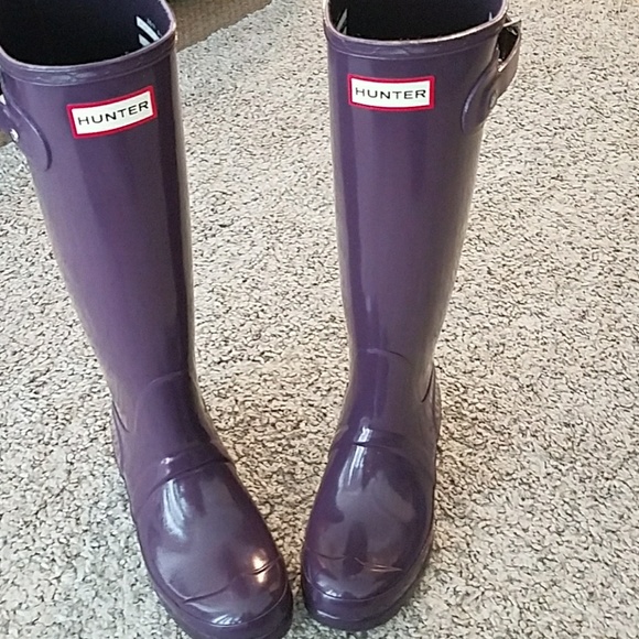 Hunter rain boots - Picture 2 of 4