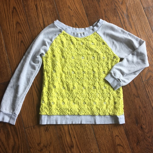 Cute sweatshirt top Anthropology Sam & Lavi S-M - Picture 1 of 4