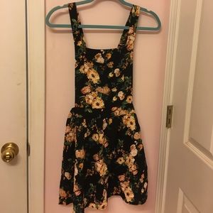 Floral Overall Dress