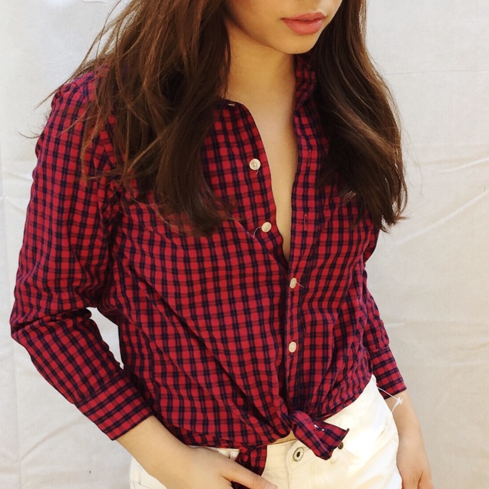 Chaps Flannel Shirt S