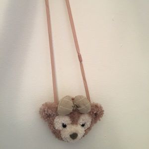 Duffy bear small cross body bag small wallet Japan