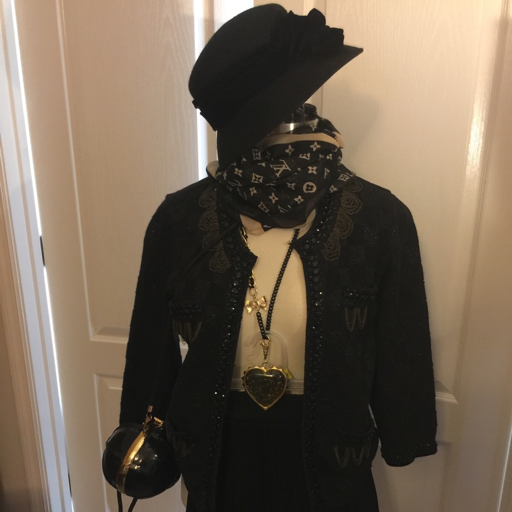 MICHAEL SIMON The BEST! Coolest Cardigan! LOOK! XL