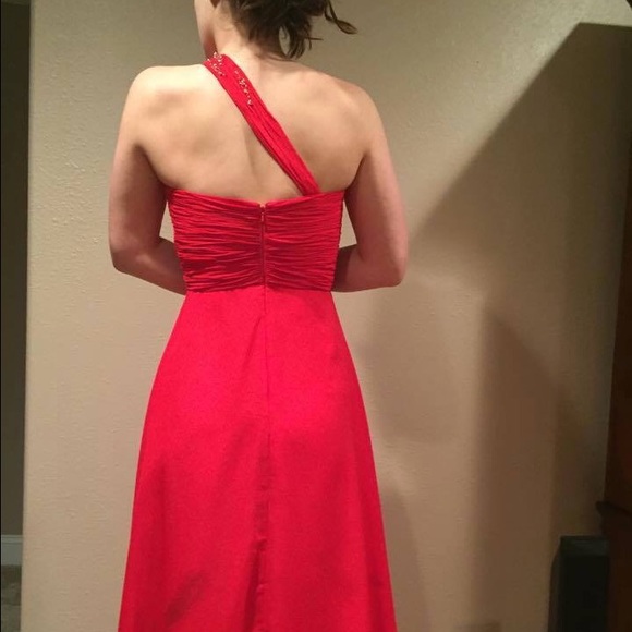 Juliet Fashion Milex red prom dress - Picture 2 of 3