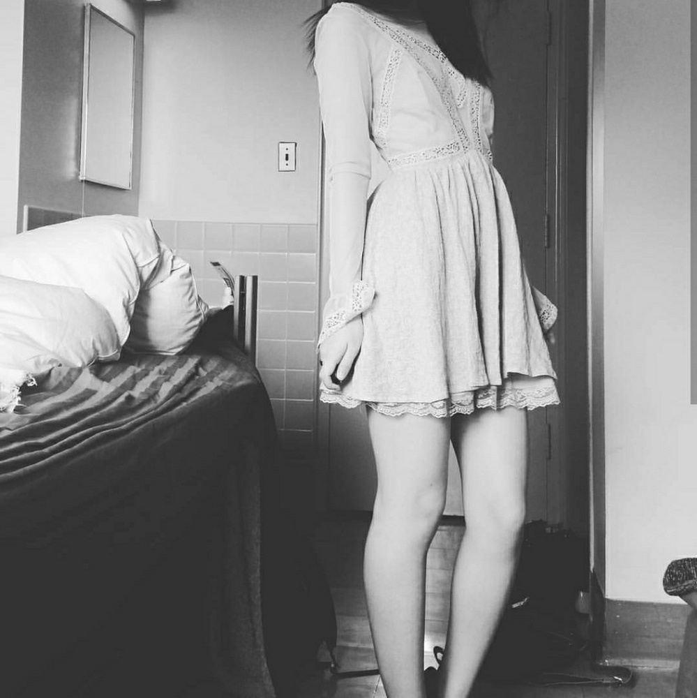 Long Sleeve Victorian Lace Dress