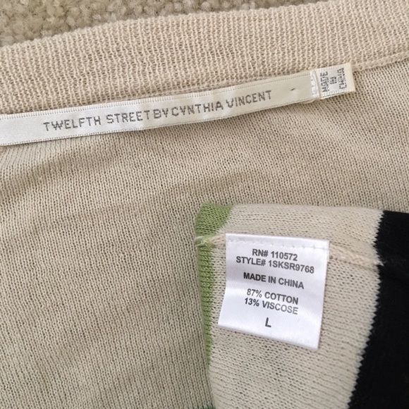 FINAL❗️Twelfth Street Cynthia Vincent Cardigan - Picture 4 of 4